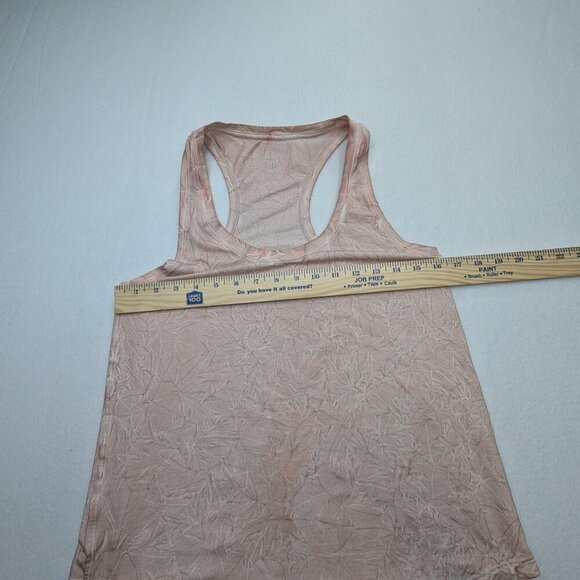 Lululemon Tank Top Summit Wash Smoky Topaz  Color Tan Pink - Picture 4 of 5